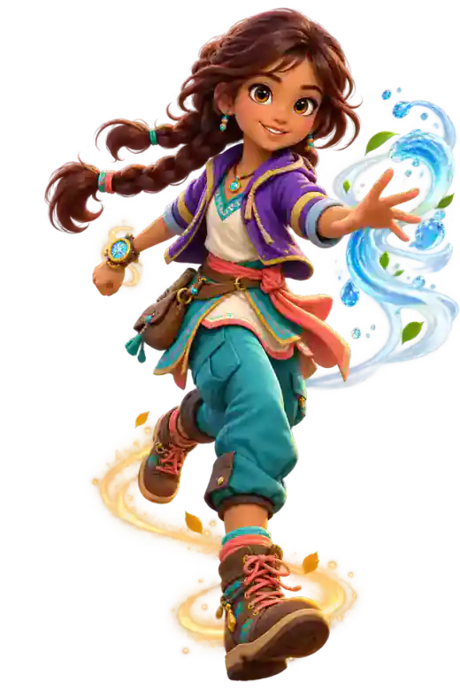Mira, a bright elemental explorer guide