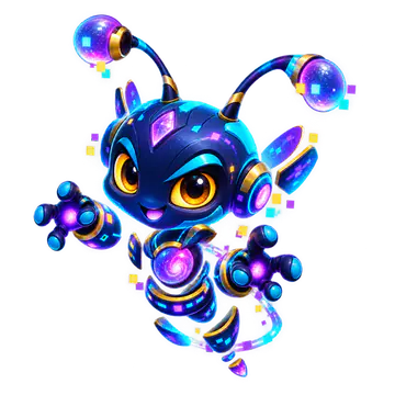 Glitchling, a friendly Star Guardians learning challenger